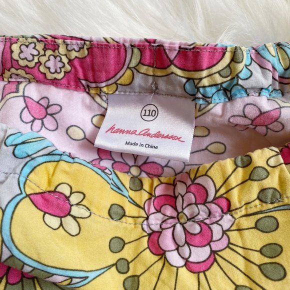 Hanna Andersson floral pink pillowcase shift dress - Picture 4 of 7